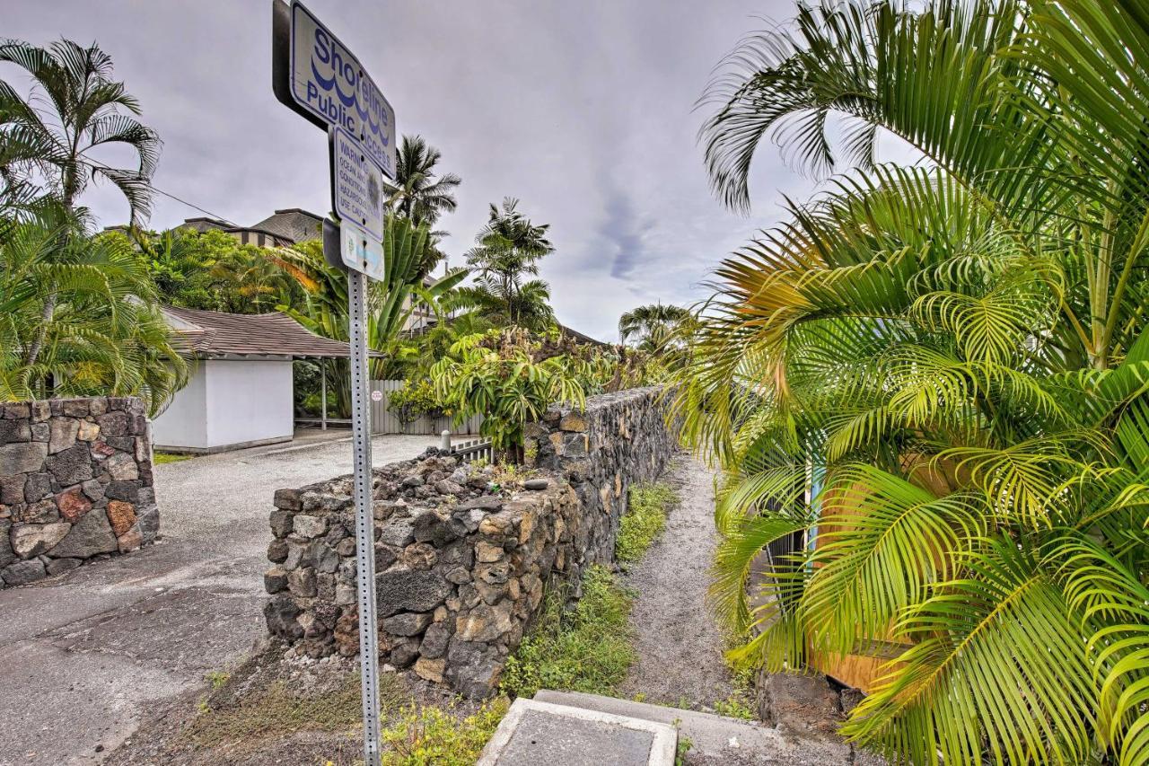 Walk To Turtle Beach From Kailua-Kona Apt! Exterior foto